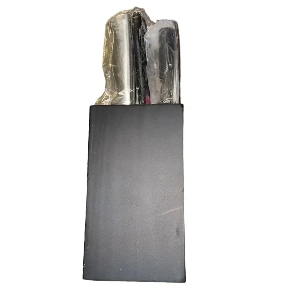Art & Cook 15-Pc. Stainless Steel Knife Block Set - Black